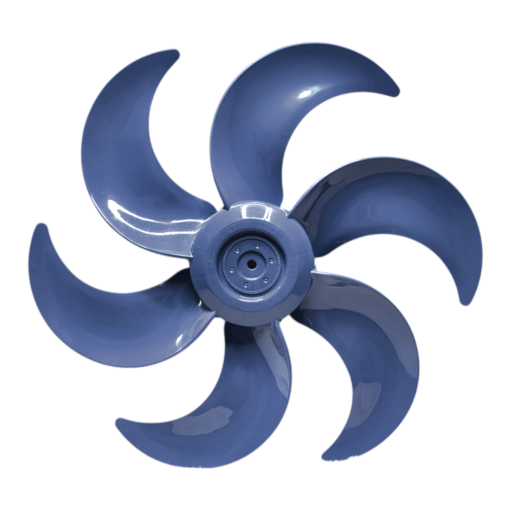 Hélice Para Ventilador Mondial 40cm 6 Pás Maxi Power Premium Turbo Bravio Azul