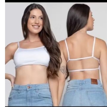 kit Top  costa nua gringa academia em Oferta na Shopee