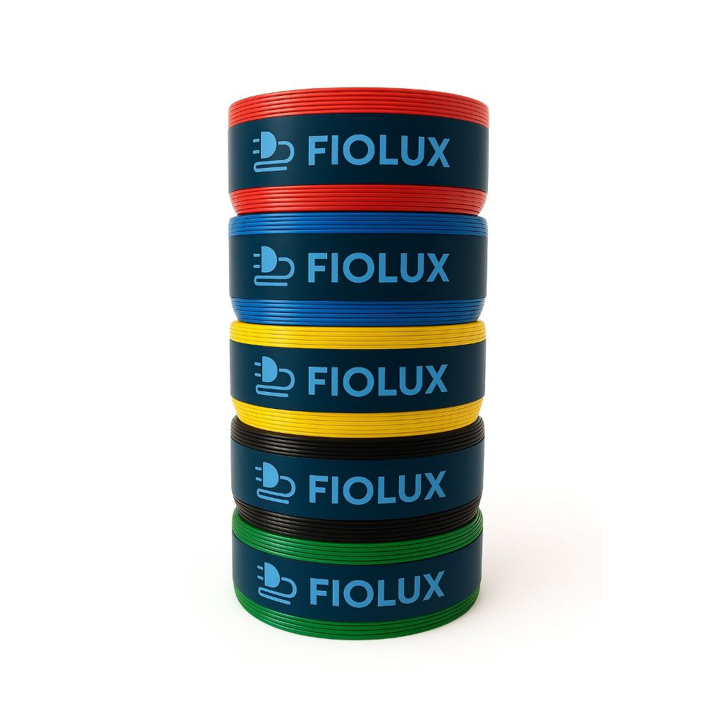 Fio 2,5mm 100m Flexivel Eletrico Antichama Cabo Flexivel 2,5mm Frete Grátis