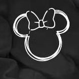 Baby Look Minnie Laço Branco Camiseta Feminina Algodão T-shirt Disney Tema Festa Tumblr Mickey Mouse Desenho Infantil Fã