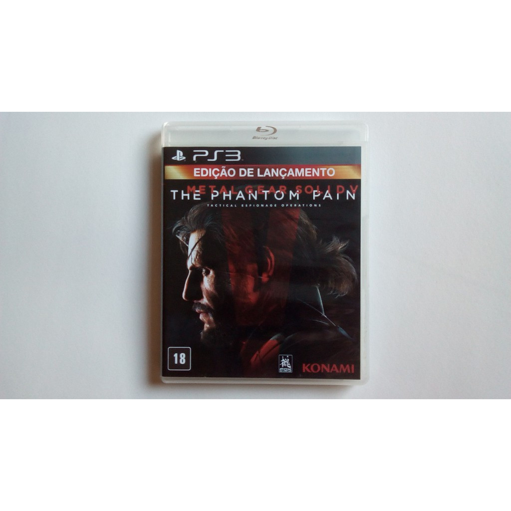 Metal Gear Solid V The Phantom Pain - PS3 - mídia física