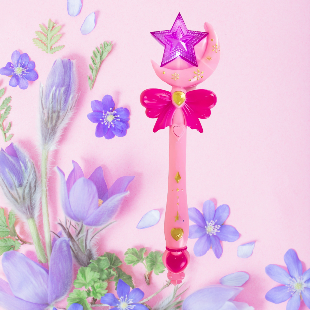 varinha Magica Encantada Fada Princesas Luz E Som Brinquedo em Oferta na Shopee