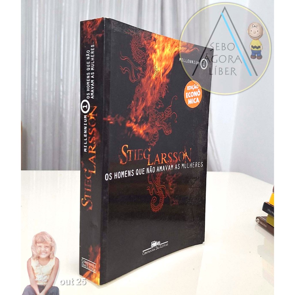 2 Livros: Os Homens Que Não Amavam as Mulheres + A Menina que Brincava Com Fogo - Série Millennium