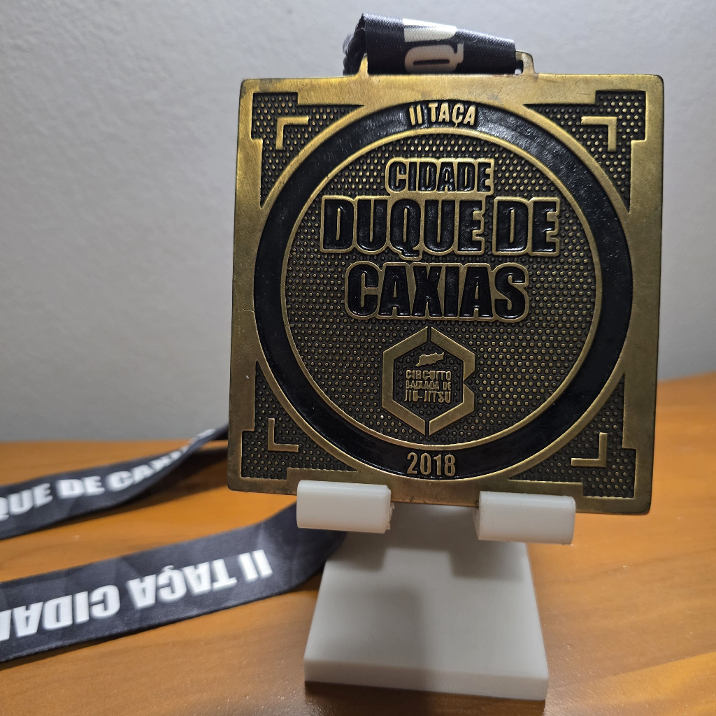 Medalha de jiu jitsu Campeonato - II Taça Cidade Duque de Caxias - Circuito Baixada de Jiu-Jitsu