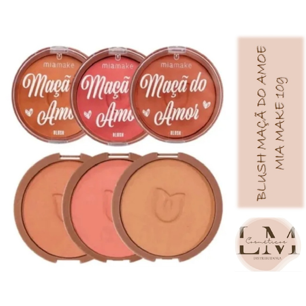Mia Make Maçã Do Amor Blush 10g em Oferta na Shopee