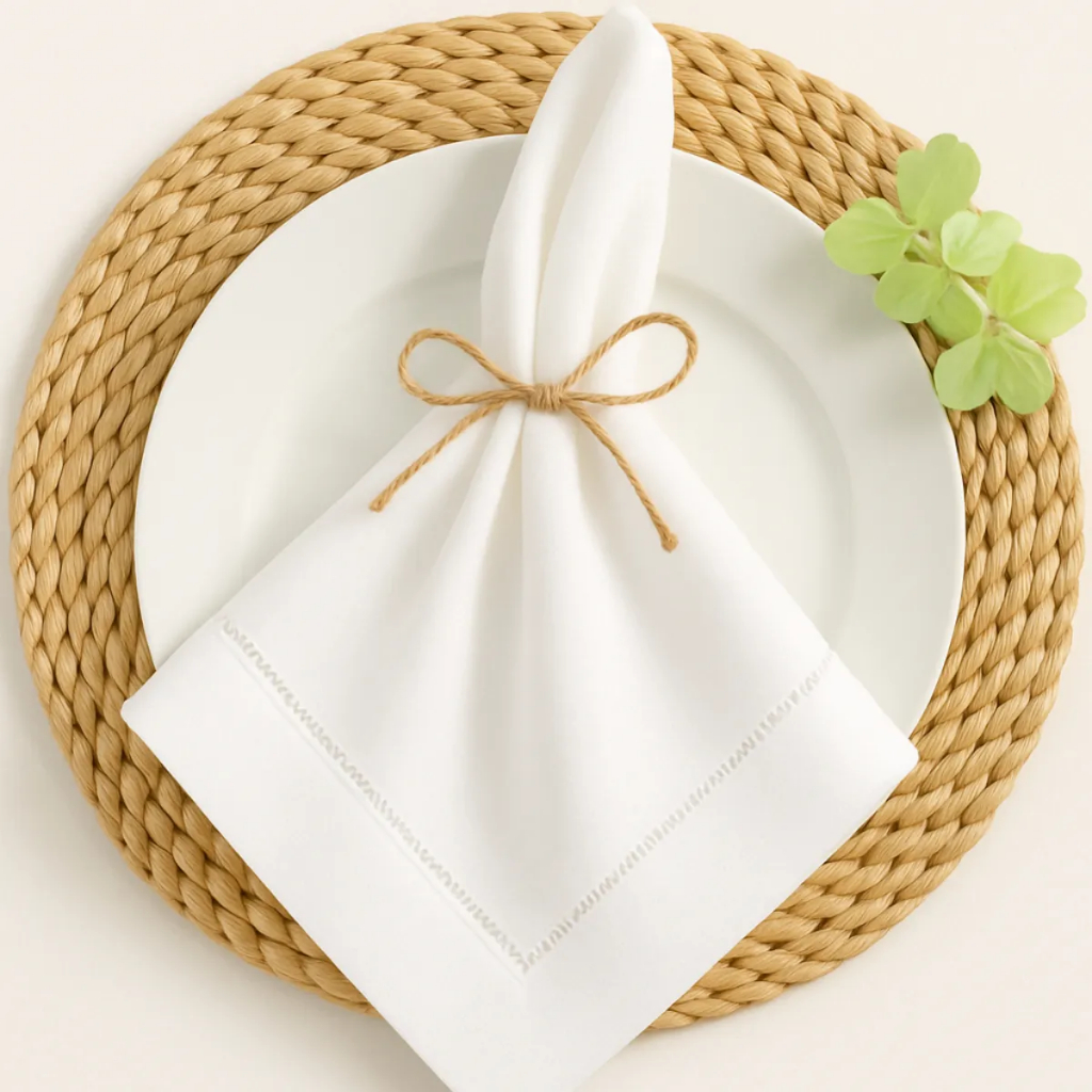 6un Guardanapos Mesa Posta Decorativo Oxford 40x40 Premium