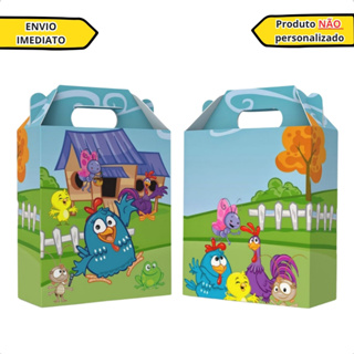 Lembrancinha Galinha Pintadinha Maletinha Aniversario Festa infantil em Oferta na Shopee