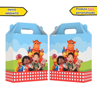 Lembrancinha Cocoricó Maletinha Aniversario Festa infantil em Oferta na Shopee