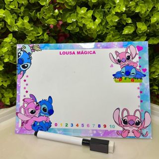 Lousa Mágica Personalizada Para Festa Infantil Lembrancinha Com Canetas Apagáveis Personalizado em Oferta na Shopee