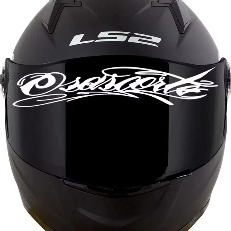 Adesivo Para Carro Moto Branco Viseira Tanque Caminhão Vinil Premium Osascorte 1Unidade*