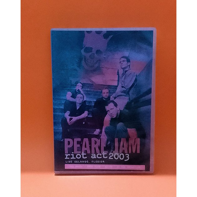 DVD Pearl Jam - Riot Act 2003 - Live Orlando, Florida (2013) [LACRADO]