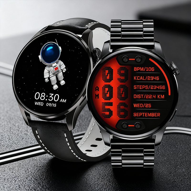 Relógio Smartwatch masculino CY32 relógio inteligente esportivo monitoramento Nfc Android iOS