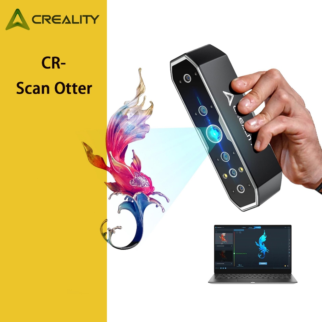 Creality CR-Scan Otter Scanner 3D com precisão de 0,02 mm Impressão 3D em Oferta na Shopee