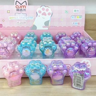 Apontador de Garra de Gato Super Fofo Acrilico Cristal Unico para Meninas em Oferta na Shopee