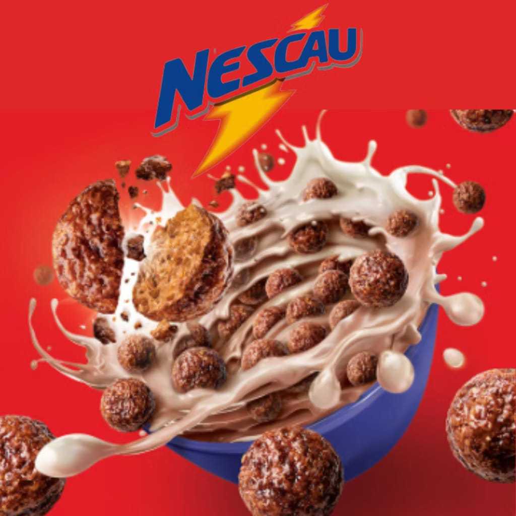Nescau Cereal 30g - Escolha 16, 32 ou 48 Sachês / Crocância, Energia e Sabor da Nestlé — imagem 2 de 2