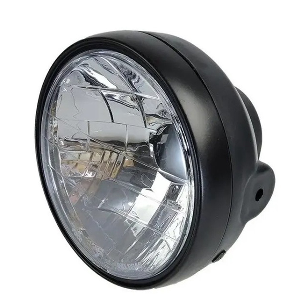 FAROL COMPLETO HONDA CG TITAN 125 2000 2001 2002 2003 2004 CG FAN 125 2004/2011 ARO PRETO PROJEÇÃO COD939 em Oferta na Shopee