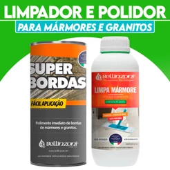 Limpa Mármores e Granitos Intensifica Cor e Dá Brilho Beelinzoni