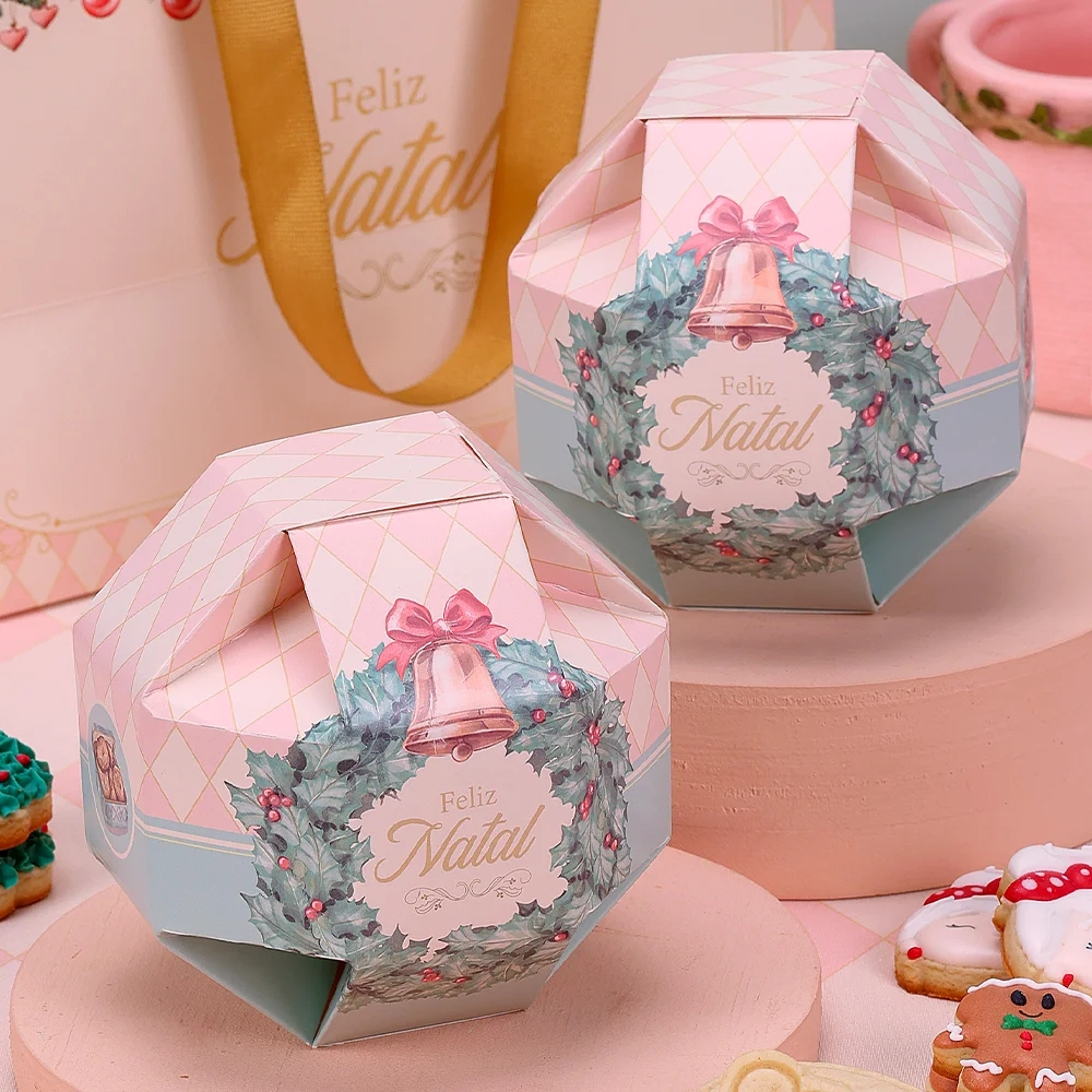 30 EMBALAGEM BOLINHA NATAL DOCE NATAL 5340 ( JANGO NATAL 2025 )