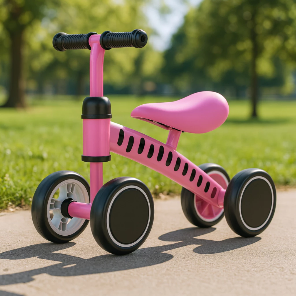 Bicicleta Infantil Sem Pedais Andador Quadriciclo Para Crianças — imagem 1