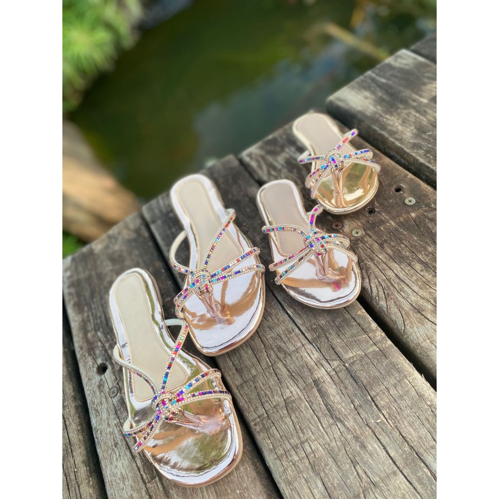 RASTEIRA DE DEDO TIRAS BRILHANTE ADULTO E INFANTIL