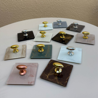 Tampa Porta Treco/ Porta Escova/ Porta Cotonete/ Porta Algodão de Vidro com Puxador Metalizado em Oferta na Shopee