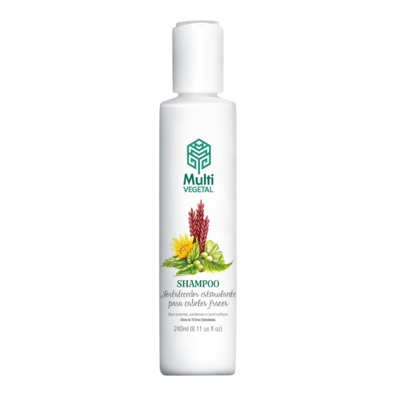 Shampoo Fortalecimento Capilar Ervas Estimulantes 240ml Multi Vegetal