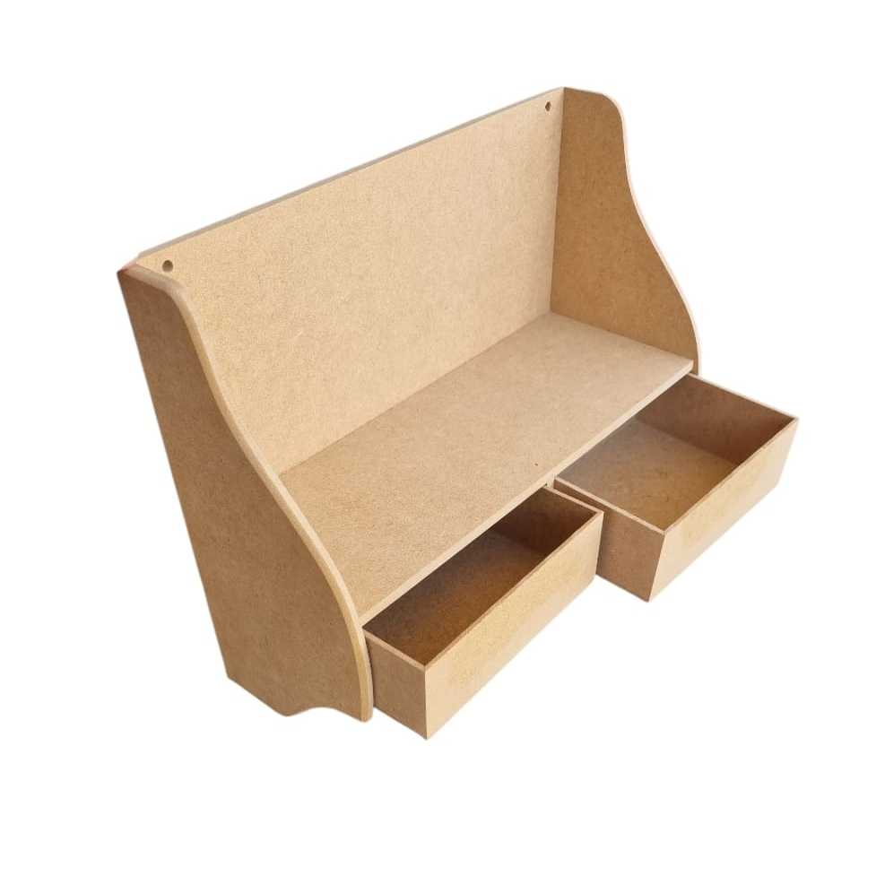 Mini Prateleira Em MDF Condimentos, Flores, Decoração, Organização, Utilidades