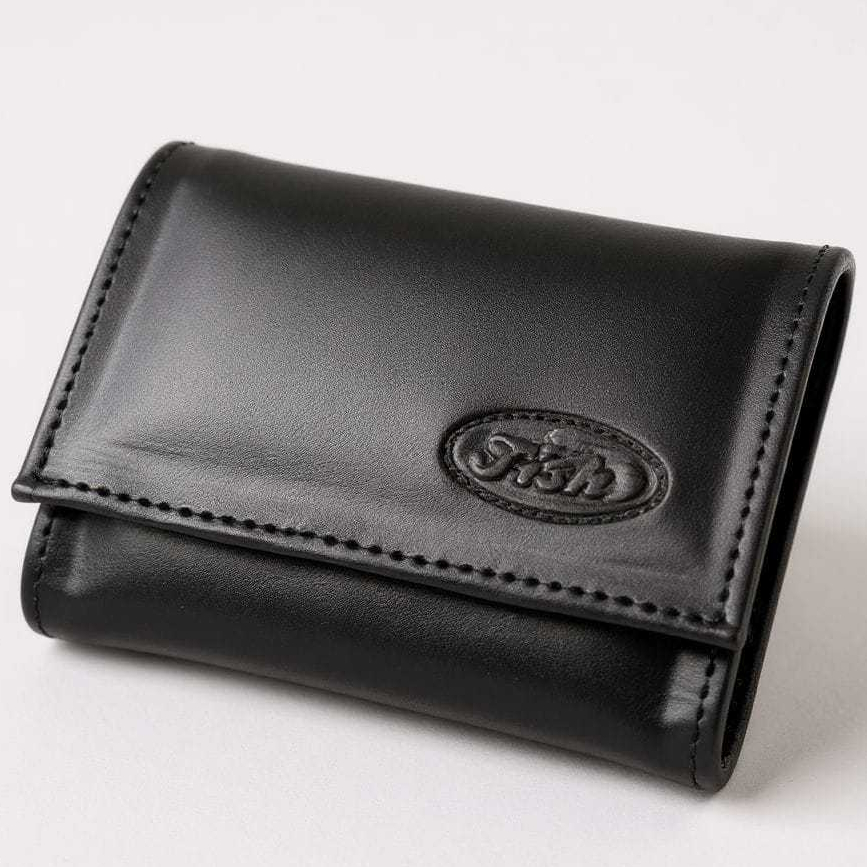 Carteira Masculina Fecha com Velcro Couro Sintético Barata e Resistente Porta Cartão CNH e RG