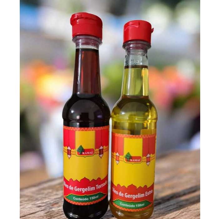 Oléo de gergelim natural e torrado 150 ml - Prensado á frio em Oferta na Shopee