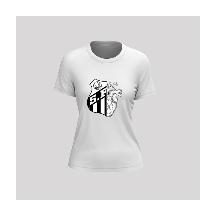 CAMISA SANTOS TIME DO CORAÇÃO PERSONALIZADA PLUS SIZE P AO G4 OTIMA QUALIDADE OTIMO ACABAMENTO