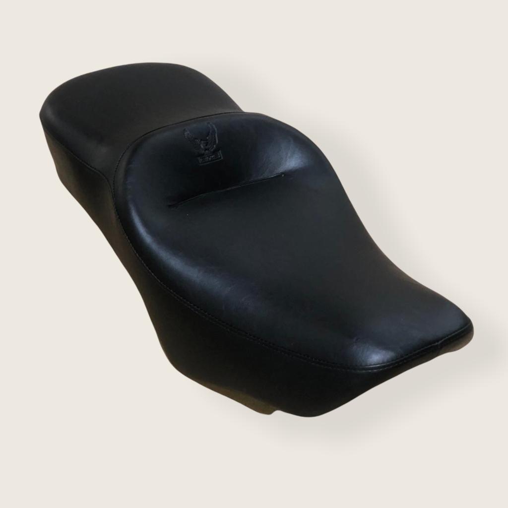 Banco Susuki Chopper Road Modelo Liso Confort - Erê Bancos Preto