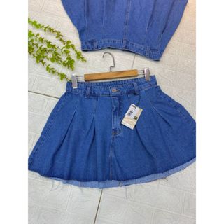saia jeans pinçada, moda bloguerinha, Promoção envio aleatório cor e modelo em Oferta na Shopee