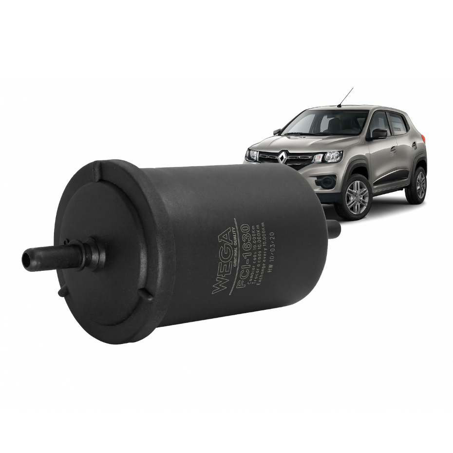 Filtro Combustível Renault Kwid 1.0 12v 3cil 2017 Em Diante Wega FCI1630