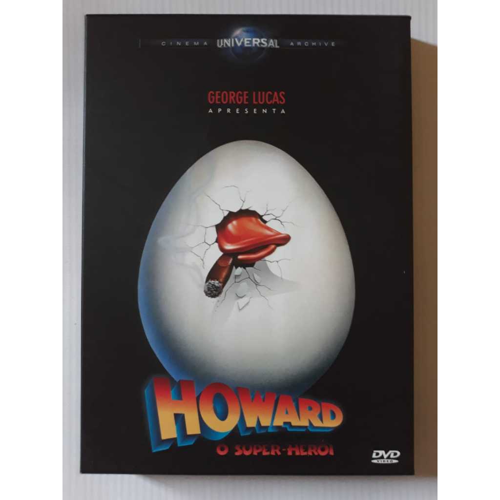 Dvd Howard O Super Herói - George Lucas - Com Luva - Original Usado