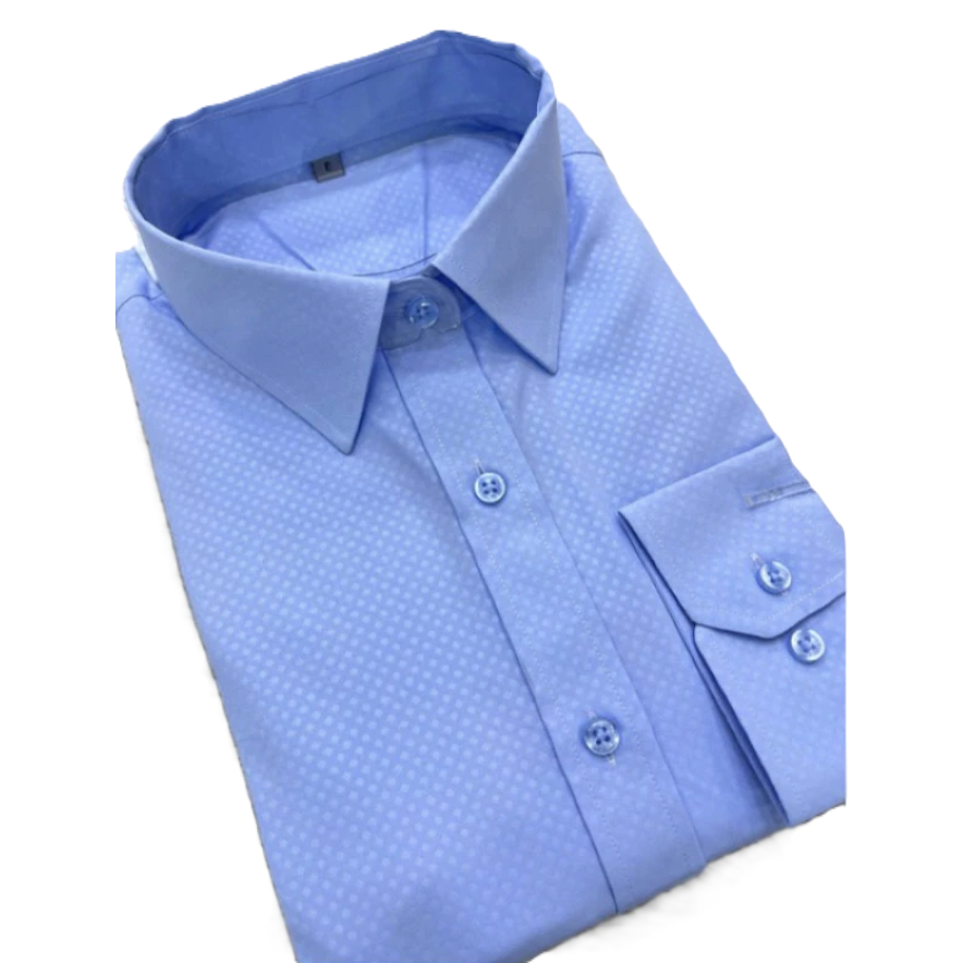 Camisa formal masculina de manga comprida slim fit, camisa social casual fashion em Oferta na Shopee