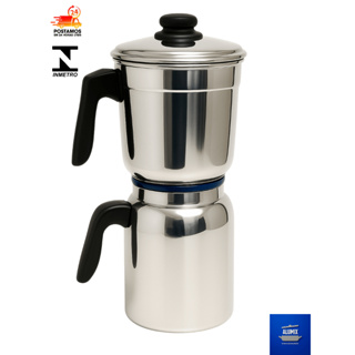 Cafeteira de Alumínio Premium Polida 1,5L – Clássica, Durável e Certificada em Oferta na Shopee