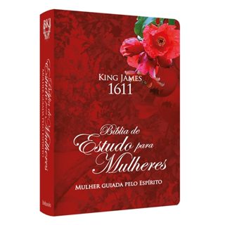 Bíblia de Estudo para Mulheres | BKJ 1611 | Capa Dura Artística em Oferta na Shopee