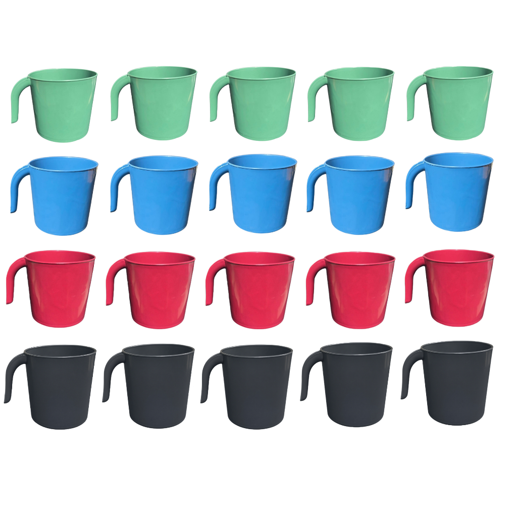 Kit Canecas Plástico Empilhável Para Festas, crianças, merenda, cantina, escola em Oferta na Shopee