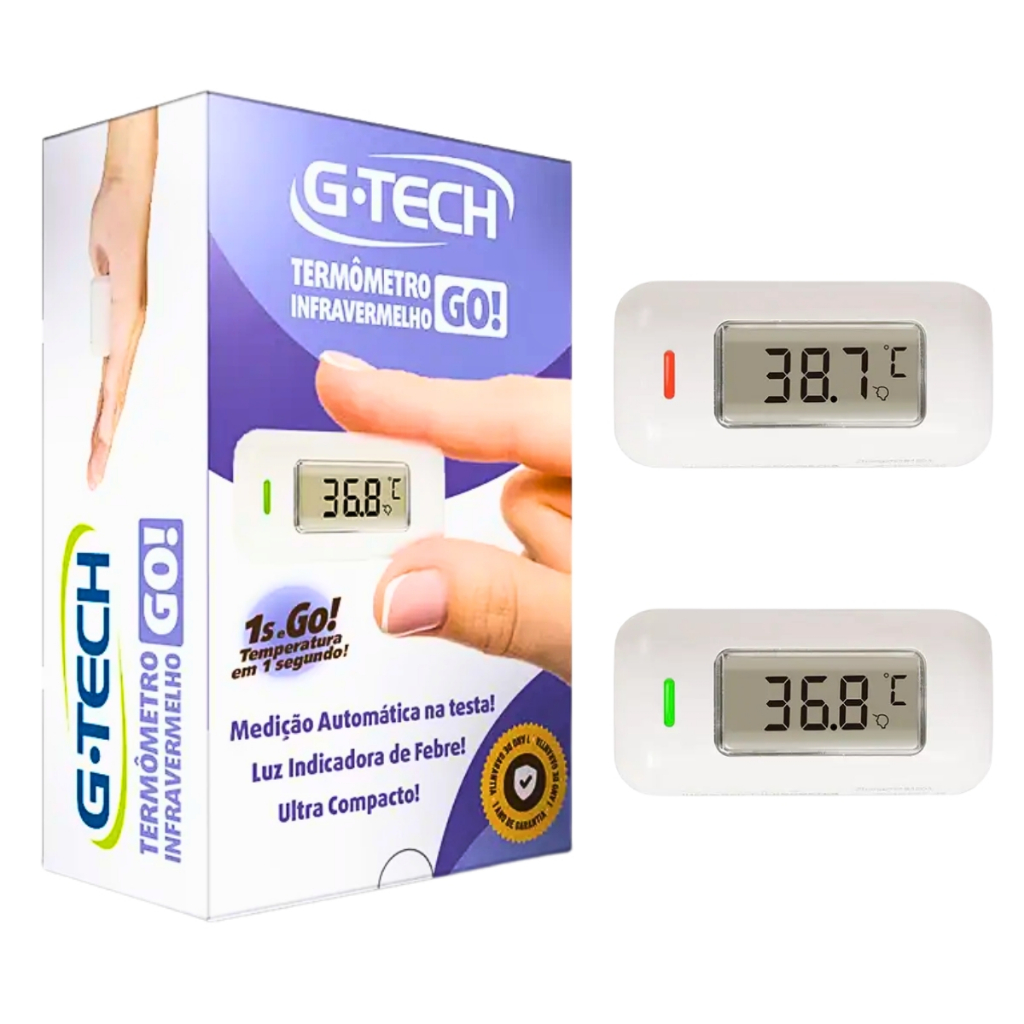 Termômetro Digital Infravermelho de Testa Portátil Medidor Corporal - G-Tech Go THGTGO em Oferta na Shopee