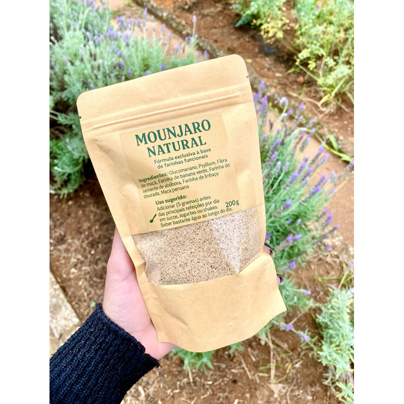 Mounjair natural 200g em Oferta na Shopee