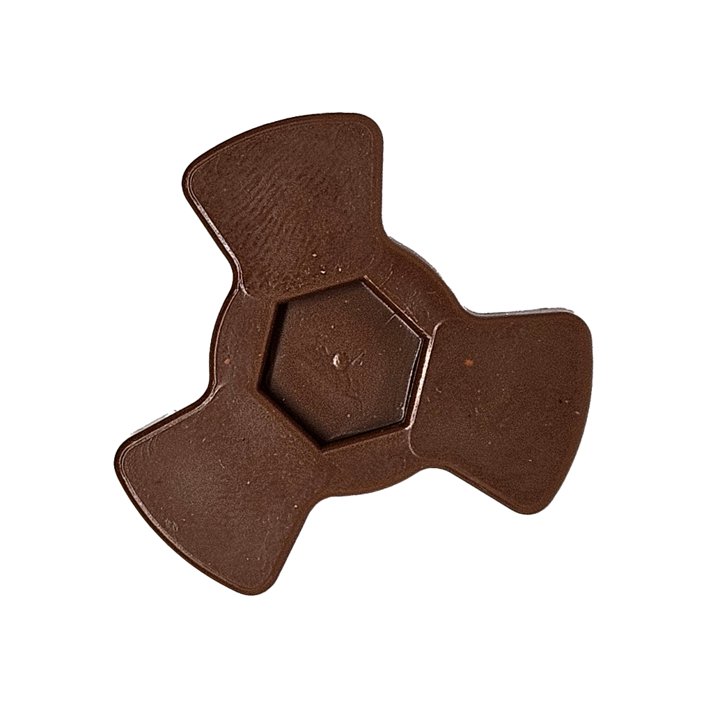 TREVO CRUZETA PARA MOTOR DE MICROONDAS 1,7CM COM CORTE