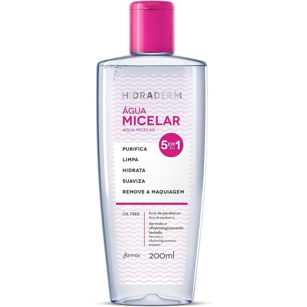 Água Micelar Hidraderm Hialurônico 200ml