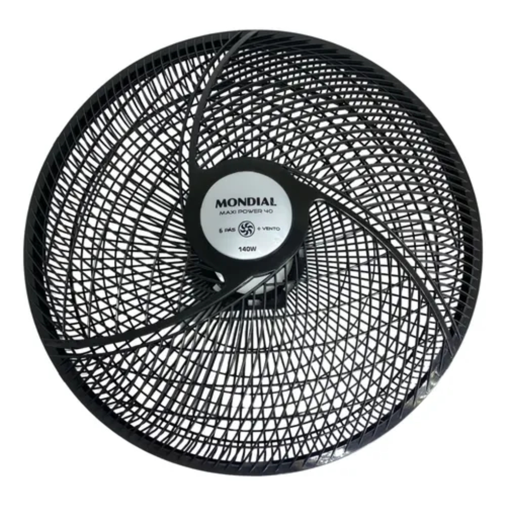 KIT GRADES TRASEIRA+DIANTEIRA+HÉLICE 6 PÁS MONDIAL VT40 40CM
