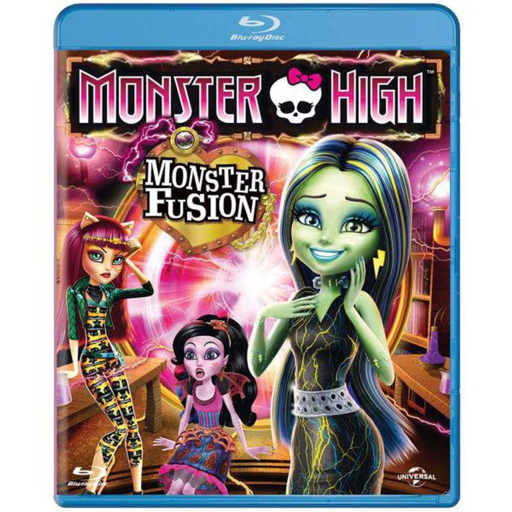 BLURAY MONSTER HIGH em MONSTER FUSION ( NOVO LACRADO )