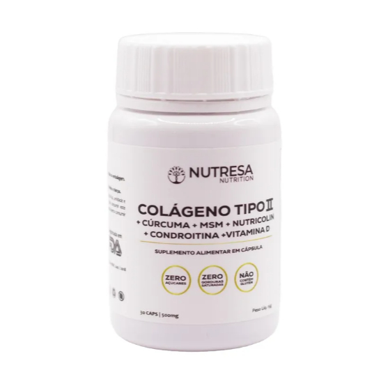 Colágeno Tipo 2 Cúrcuma MSM Nutricolin Condroitina Vitamina D Autocuidado Bem-estar Saúde Mobilidade