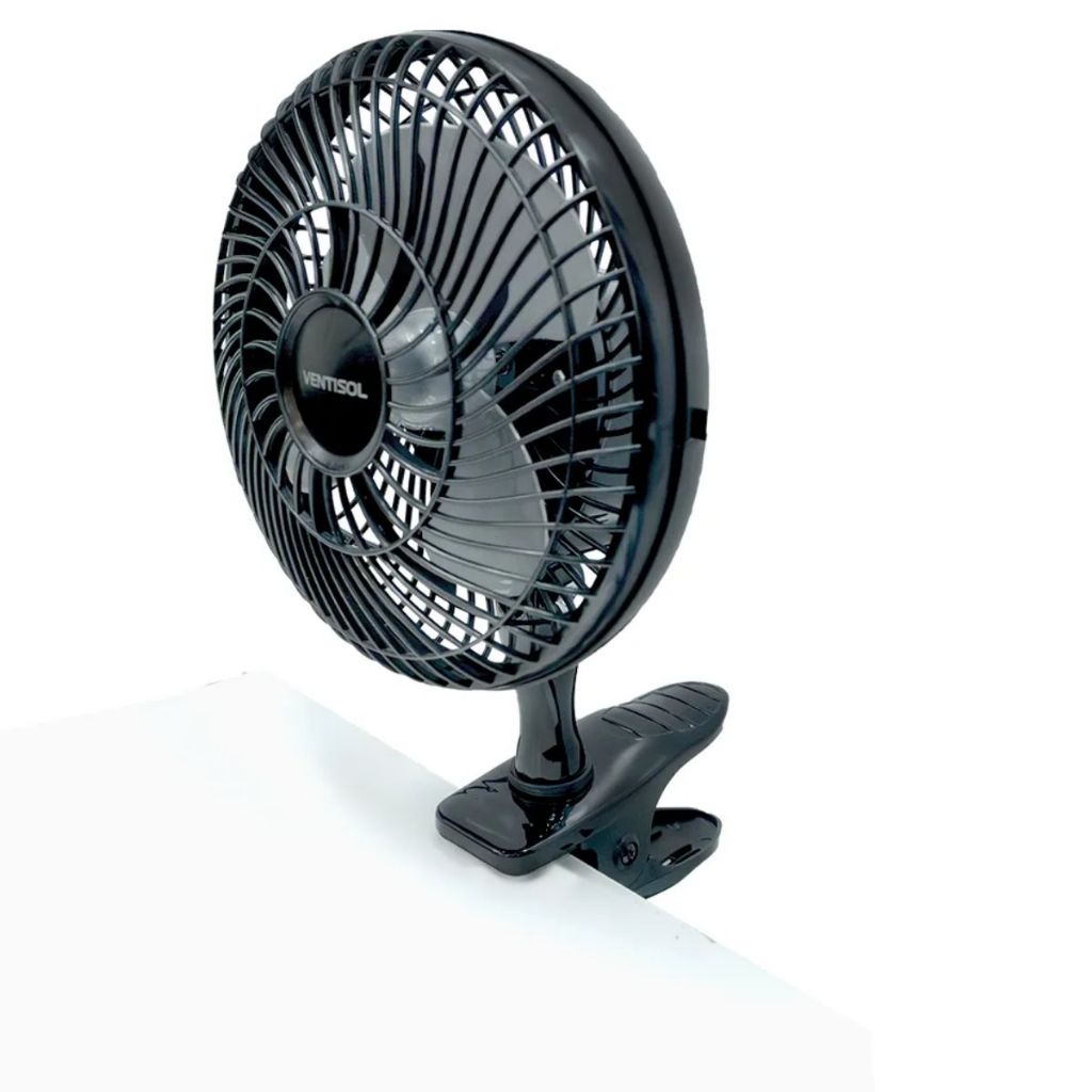 Ventilador 14W Portátil 20cm Silencioso Base Removível Alta Rotação 2400RPM Ventisol