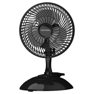 Ventilador 14W Portátil 20cm Silencioso Base Removível Alta Rotação 2400RPM Ventisol