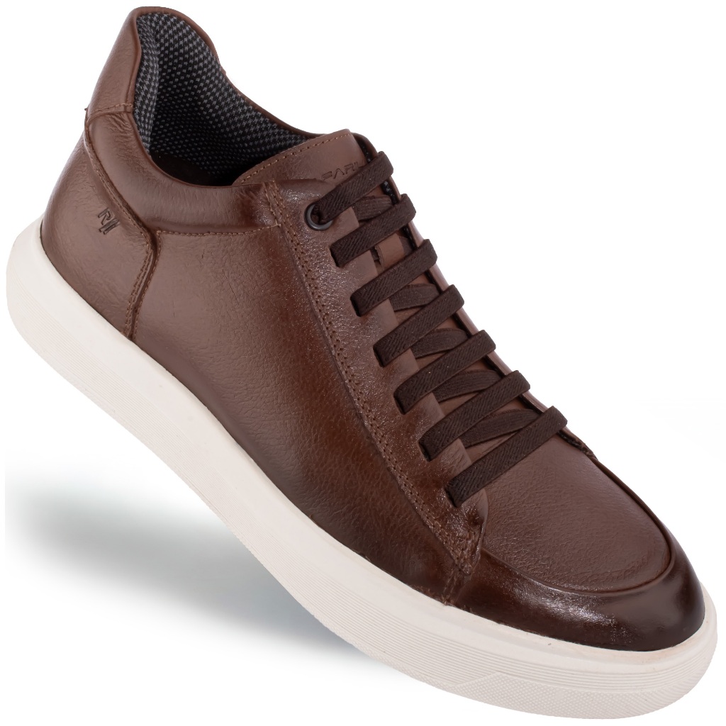 Sapatênis Rafarillo Alth Toronto Aumenta 7cm Original 93051 Marrom