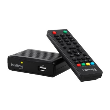 Conversor Digital de TV Intelbras com Gravador CD 700