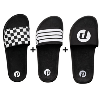 Kit Chinelo Masculino Slide Calce Fácil Confortavel  Macio em Oferta na Shopee